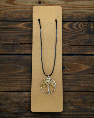 Collier Arbre de Vie Énergie de la passion – Cornaline