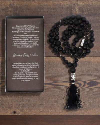 Collier Essence du Volcan – Énergie d’ancrage