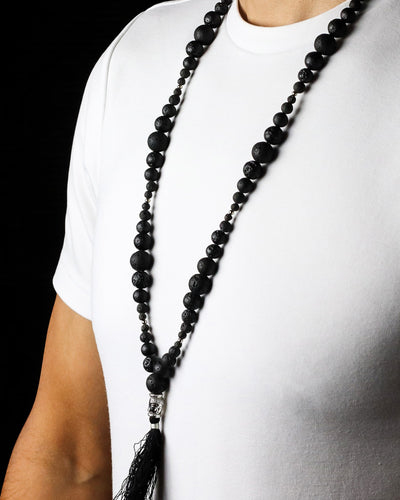 Collier Essence du Volcan – Énergie d’ancrage