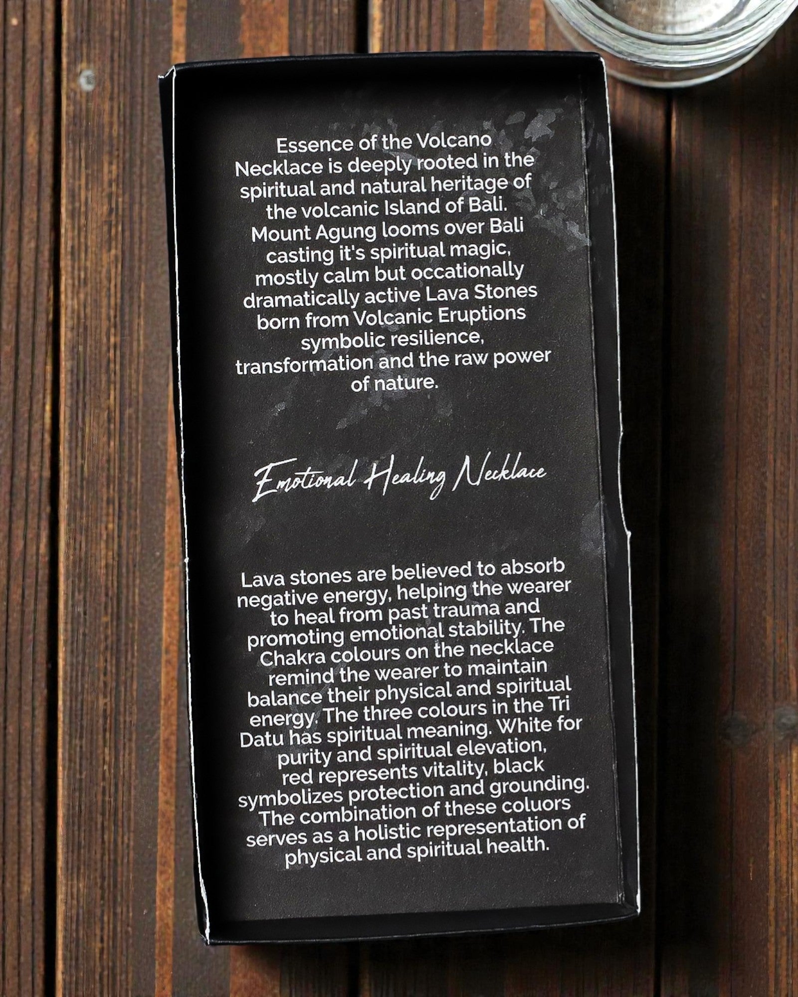 Collana Essenza del Vulcano – Guarigione Emotiva