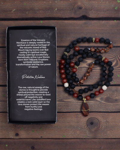 Halskette Essenz des Vulkans – Schutz